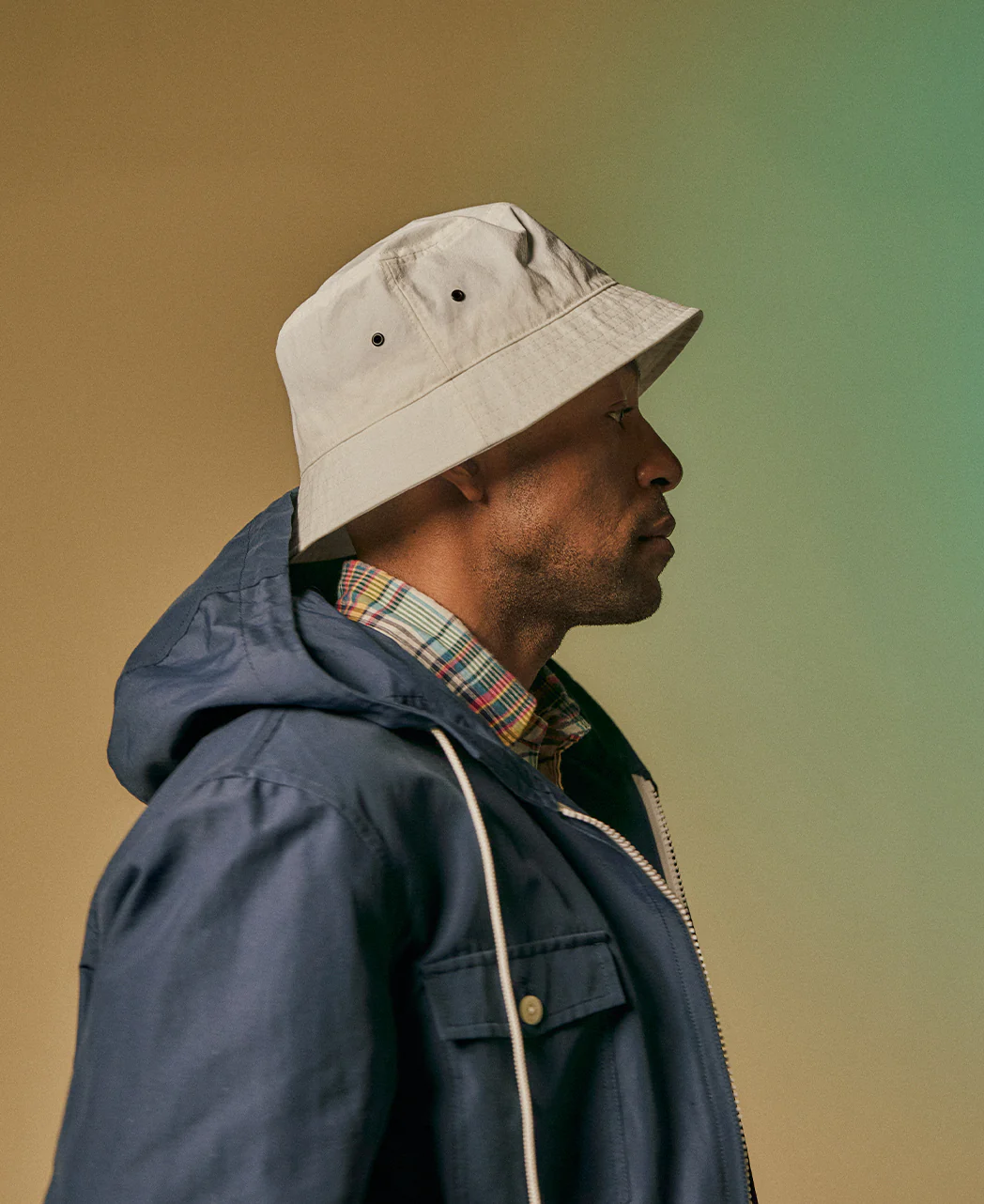 KONBU BUCKET HAT  OFF-WHITE - Image 4