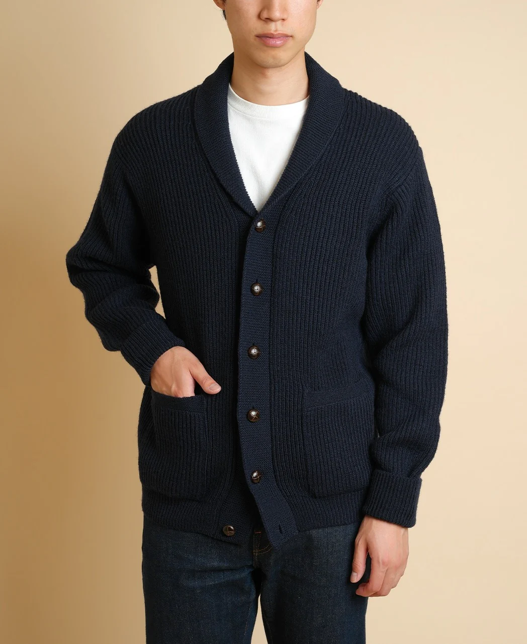 McQueen Shawl Collar Cardigan - Image 3