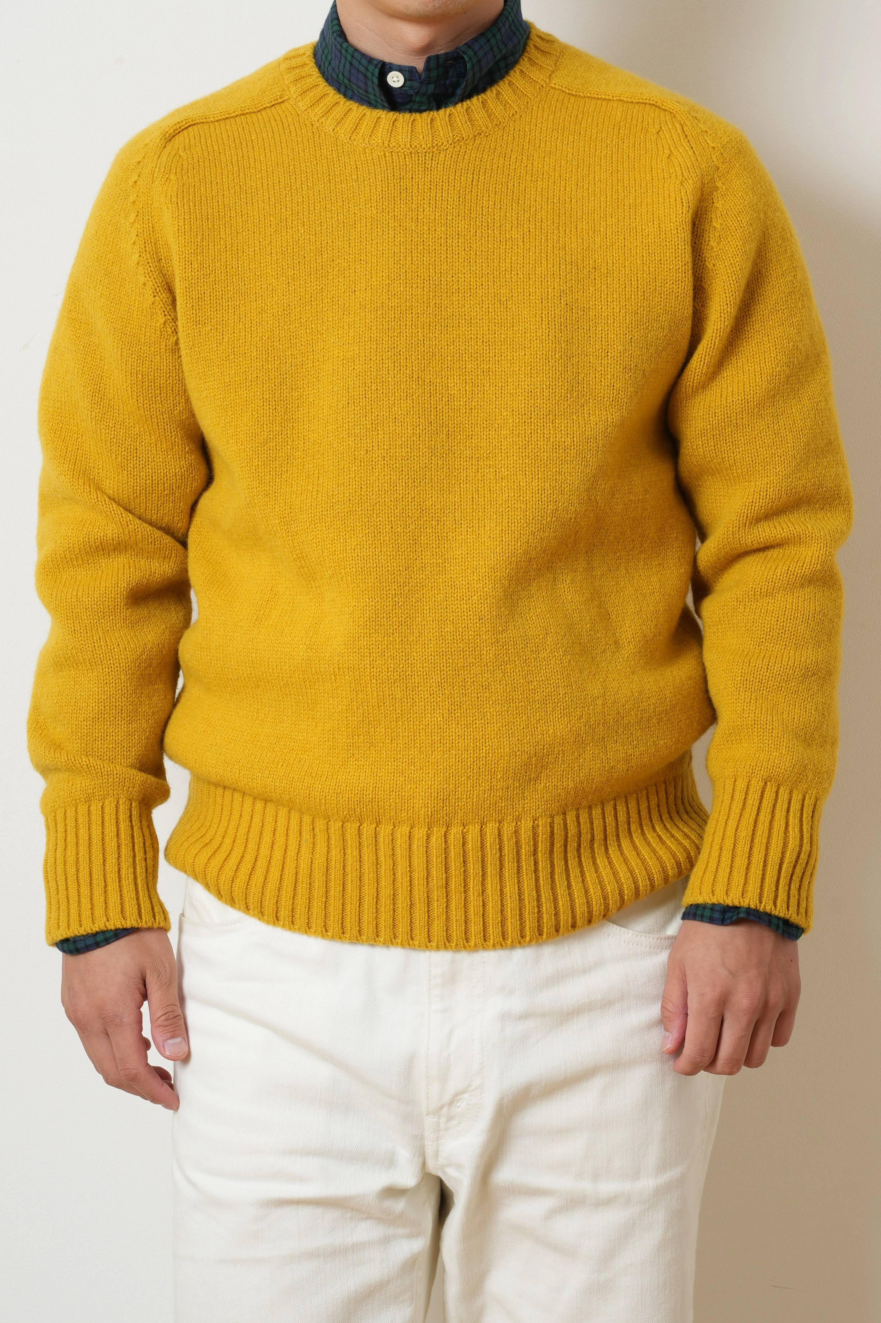 5 Gauge Shetland Crewneck Sweater - Image 15