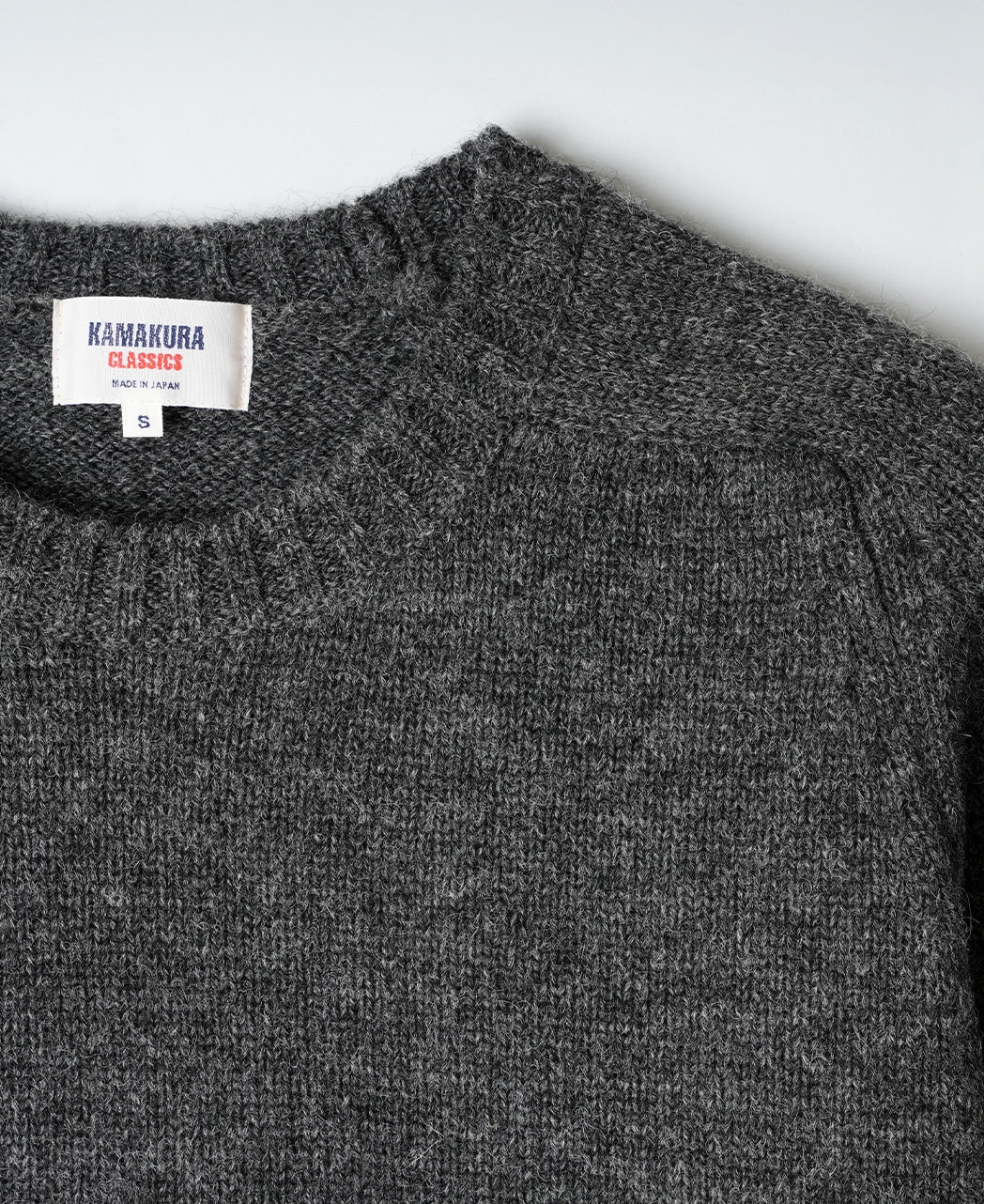 5 Gauge Shetland Crewneck Sweater - Image 3