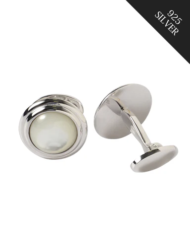 Jan Leslie Silver Cufflinks - Image 5