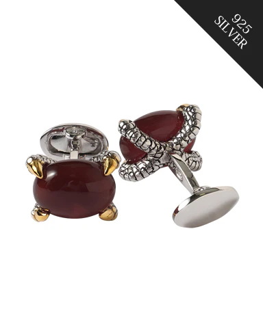 Jan Leslie Silver Cufflinks - Image 7