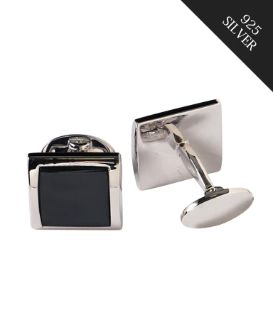 Jan Leslie Silver Cufflinks - Image 8