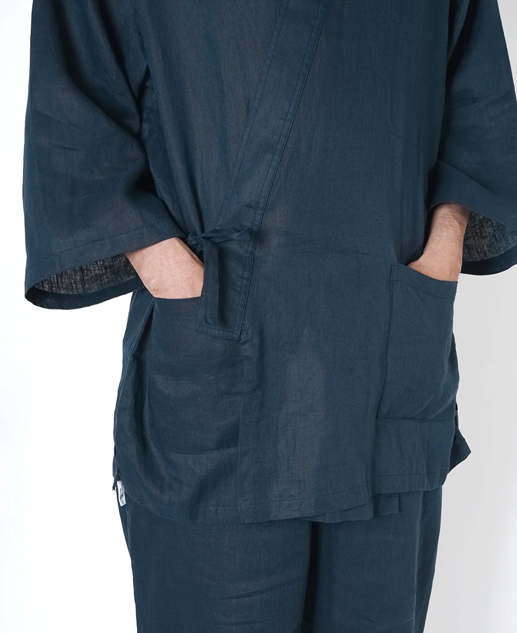 Linen Summer Jinbei - Image 3