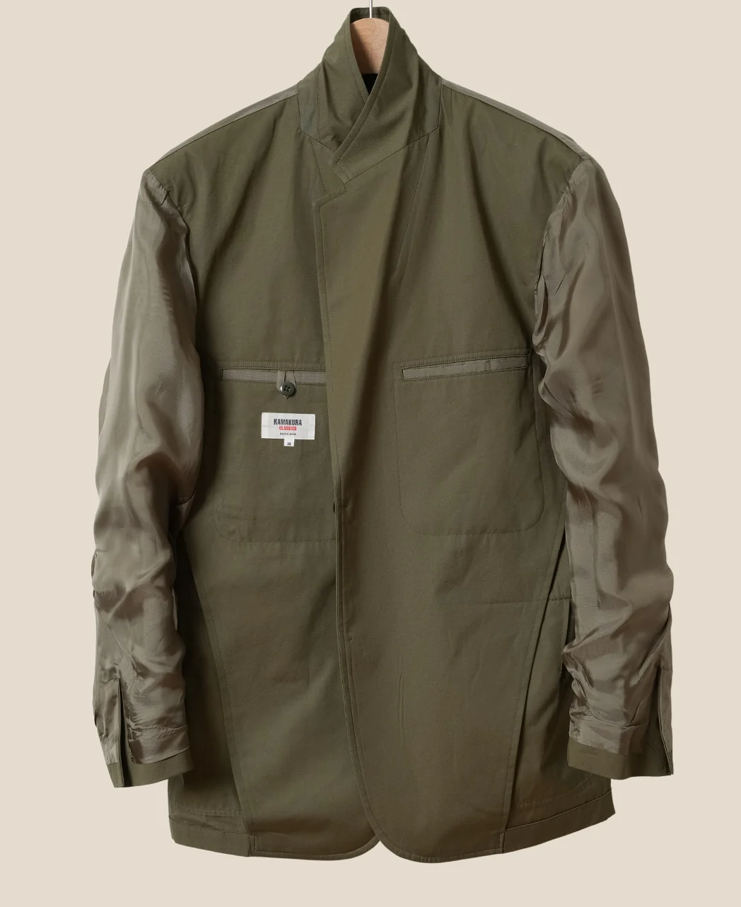 Unstructured Ivy Jacket Cotton Weather Cloth - Image 9