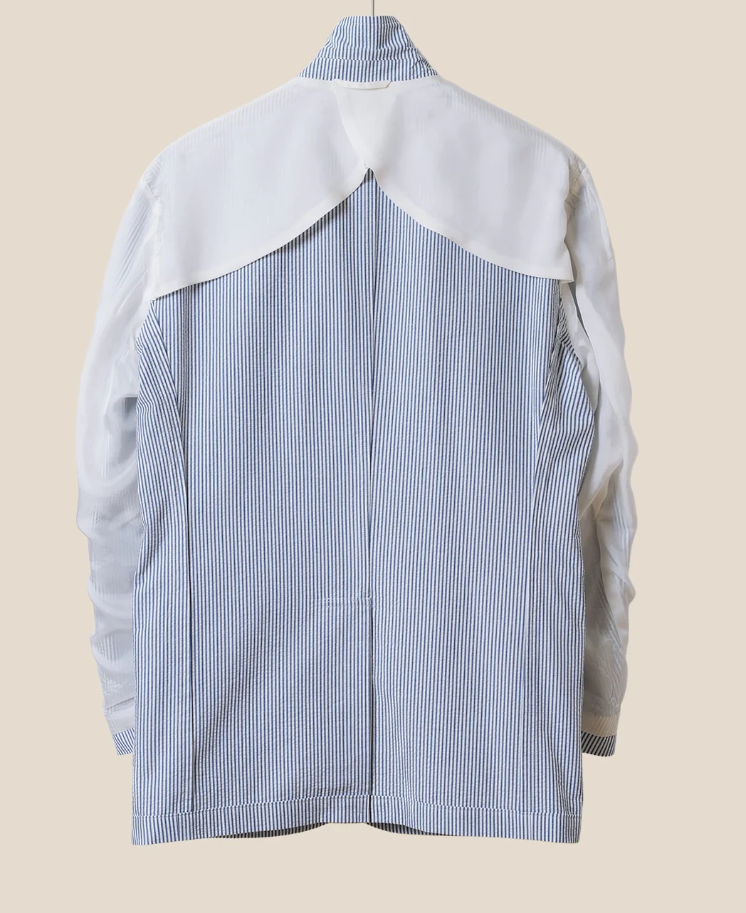 Unstructured Ivy Jacket Seersucker Stripe - Image 5