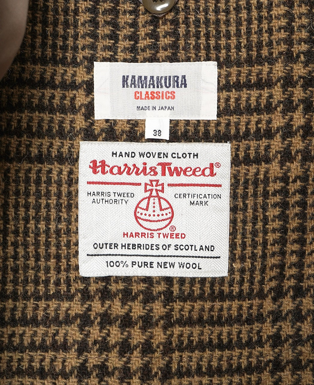 UNSTRUCTURED IVY JACKET HARRIS TWEED - Image 10