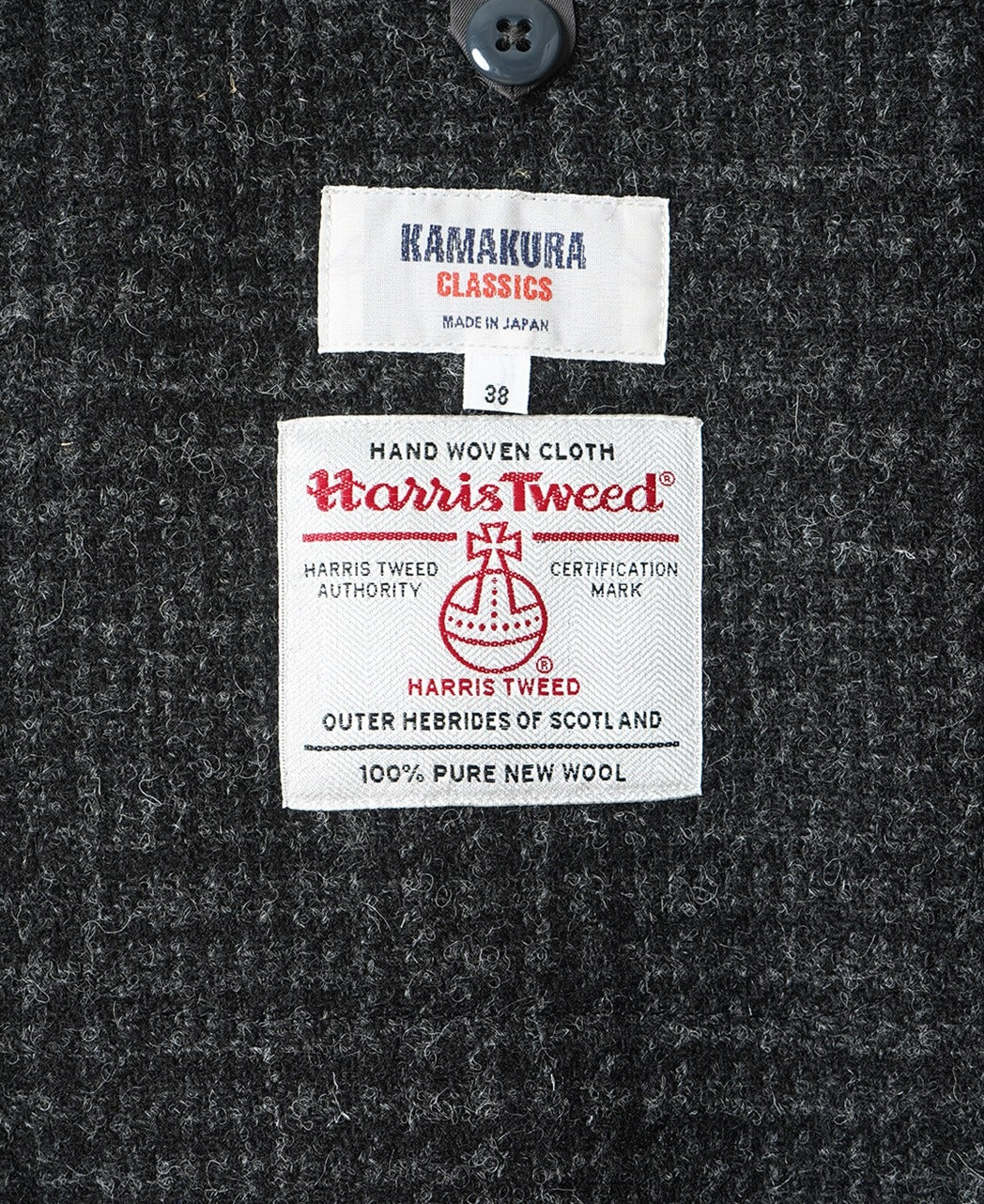 UNSTRUCTURED IVY JACKET HARRIS TWEED - Image 10