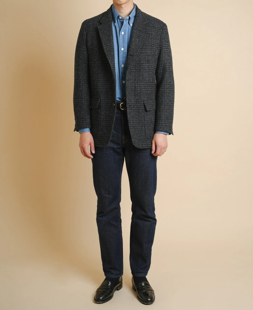 UNSTRUCTURED IVY JACKET HARRIS TWEED - Image 4