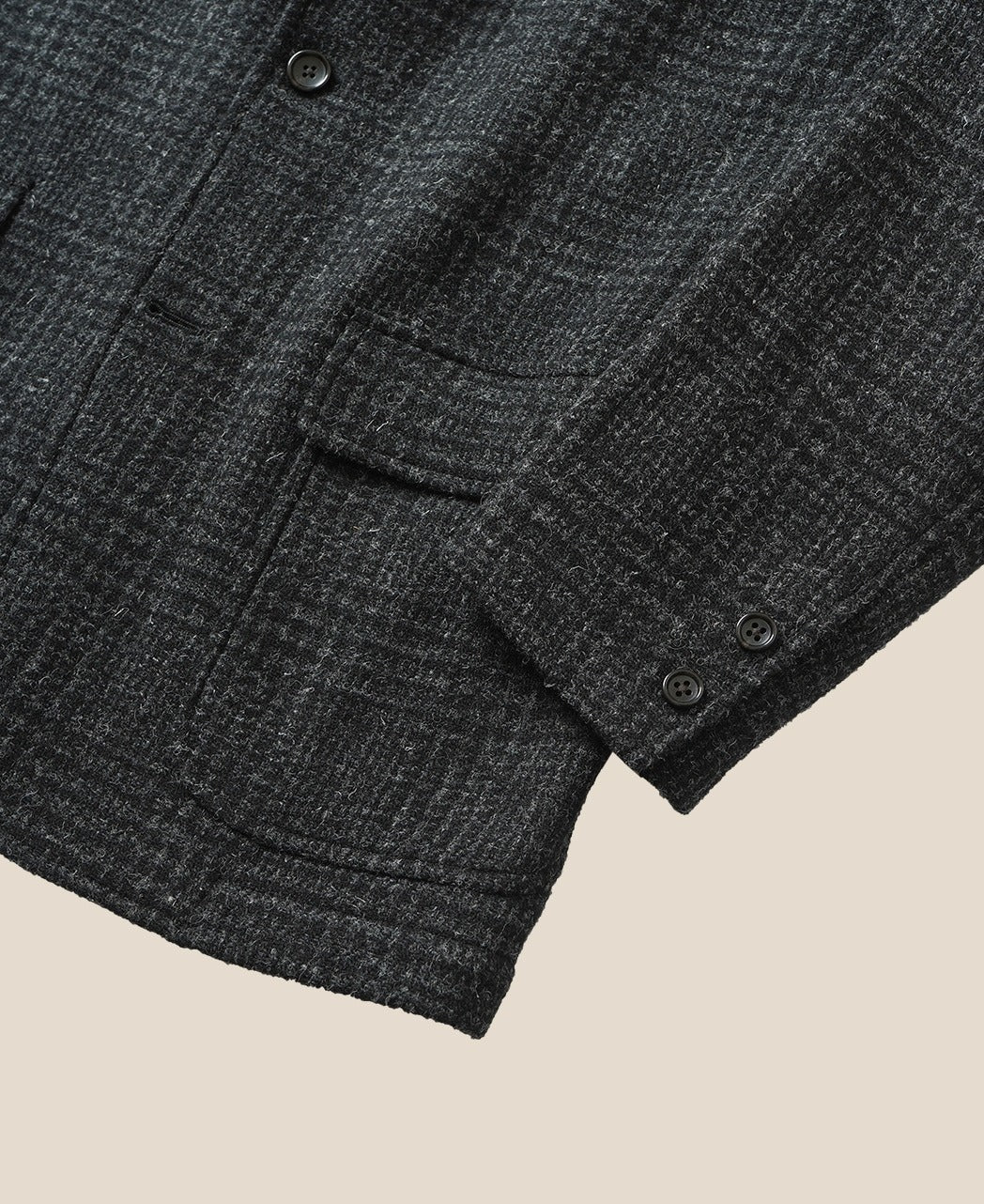 UNSTRUCTURED IVY JACKET HARRIS TWEED - Image 9