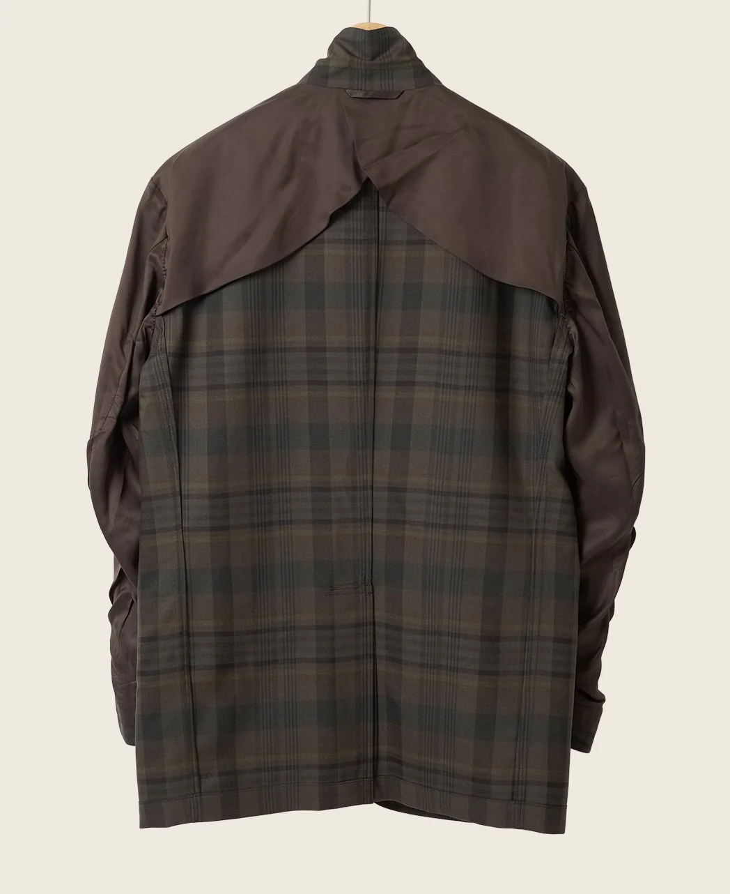 UNSTRUCTURED IVY JACKET DARK MADRAS WOOL - Image 7