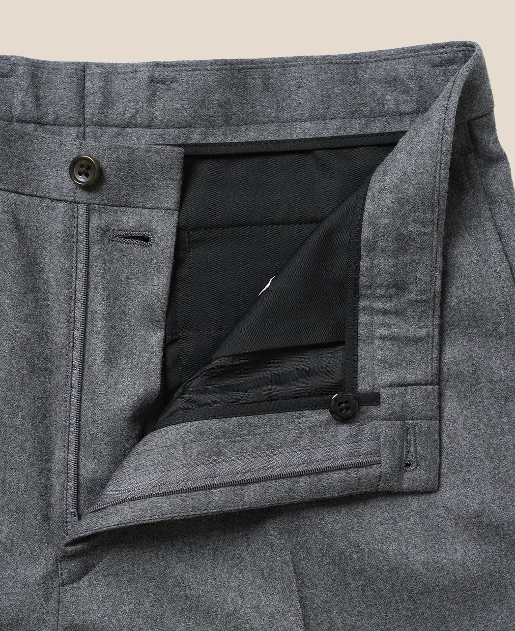 CLASSIC CUT IVY TROUSERS SAXONY WOOL - Image 4