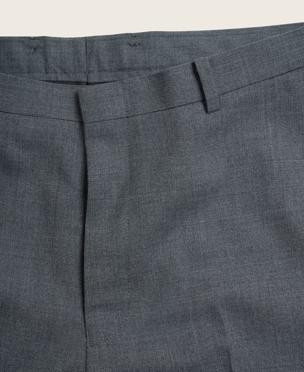 CLASSIC CUT IVY MEDIUM GRAY TROPICAL WOOL - Image 3