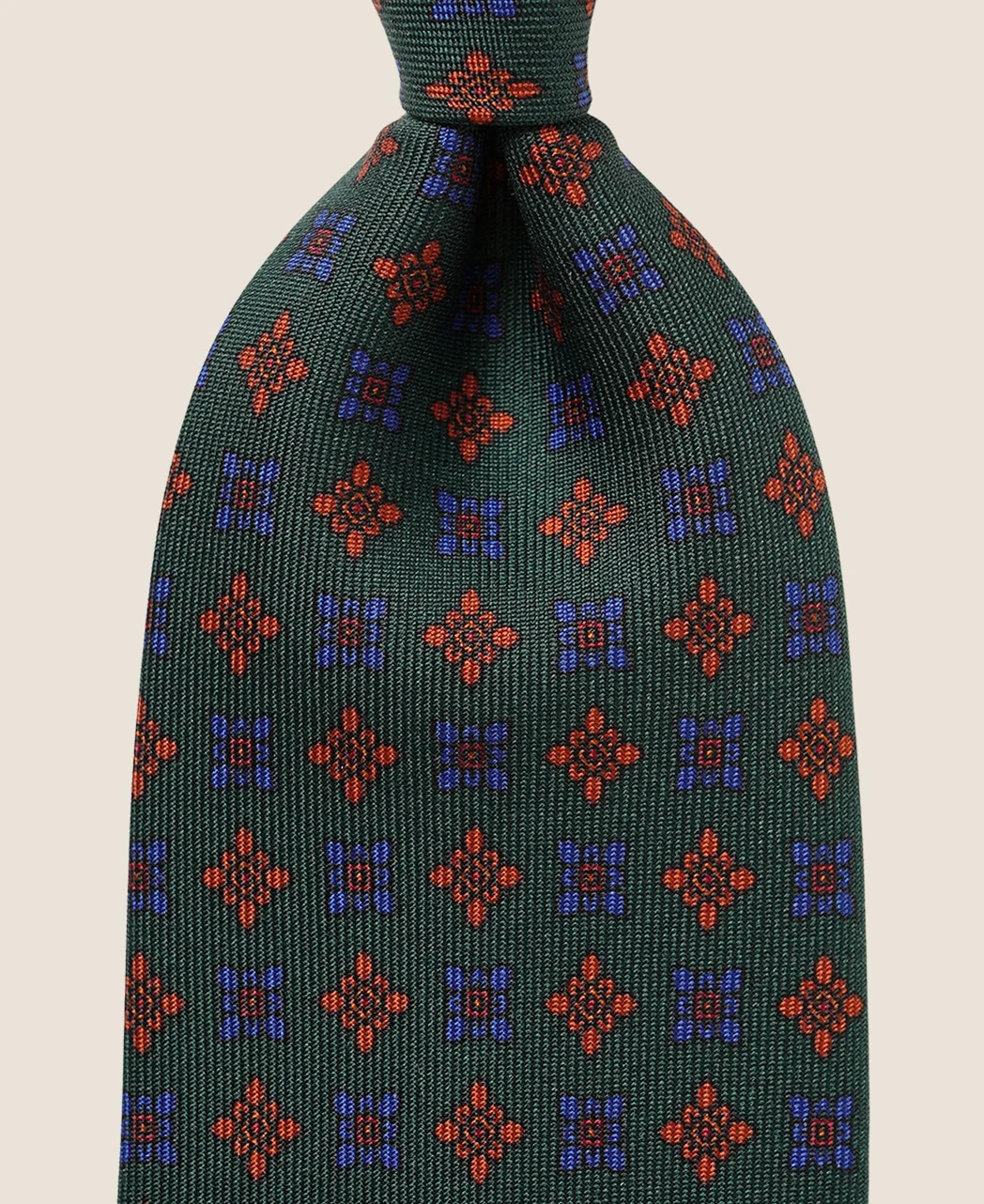UNTIPPED NARROW TIE Ancient Madder Silk - Image 7