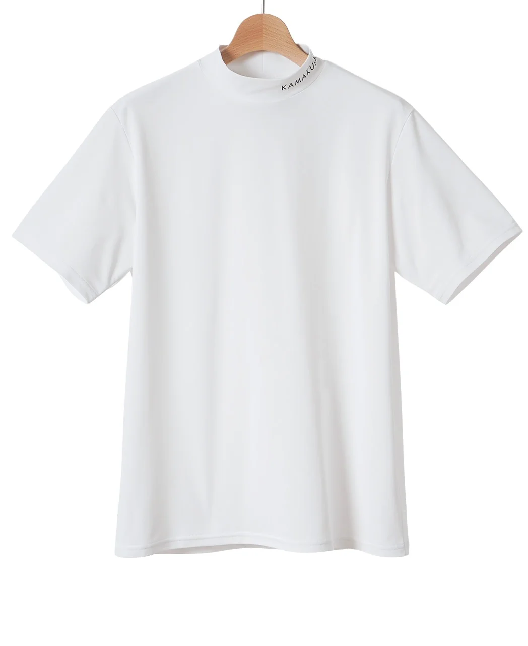 kamakura logo Mock Neck Golf T shirt