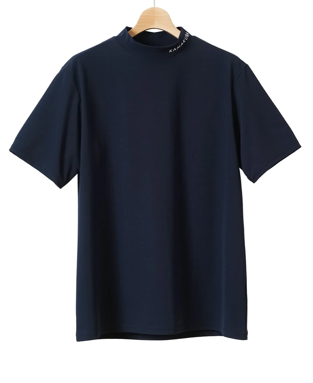 kamakura logo Mock Neck Golf T shirt - Image 6