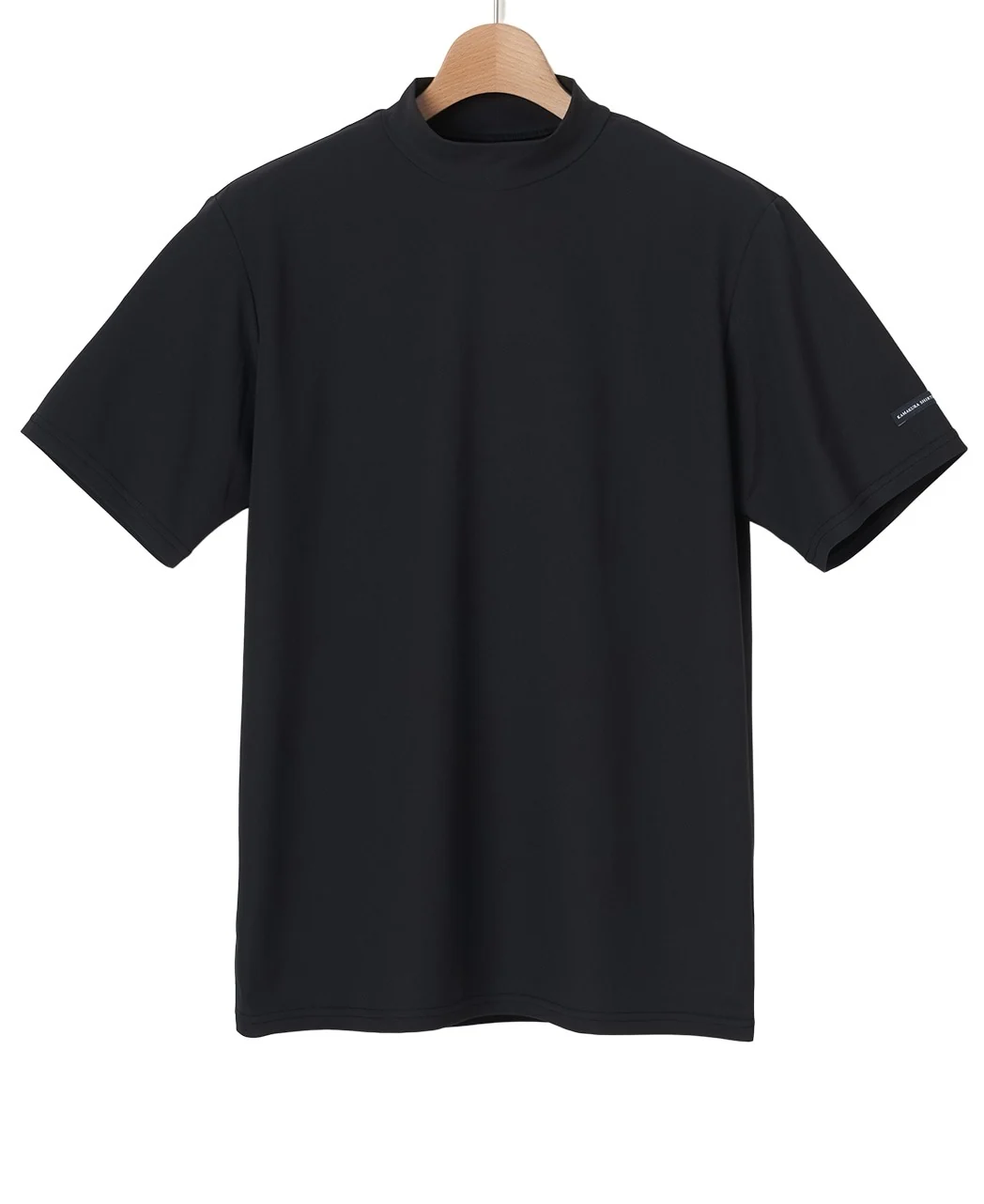 Mock neck golf top with logo - Image 13
