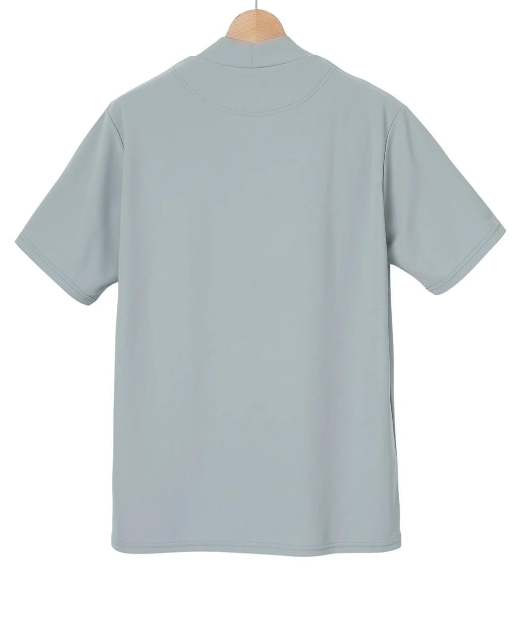 Mock neck golf top with logo - Image 6