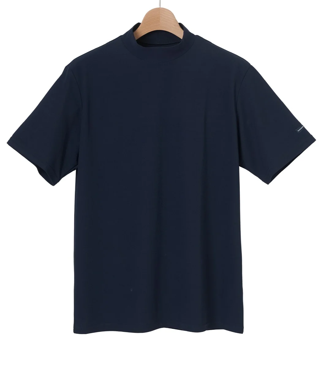 Mock neck golf top with logo - Image 9