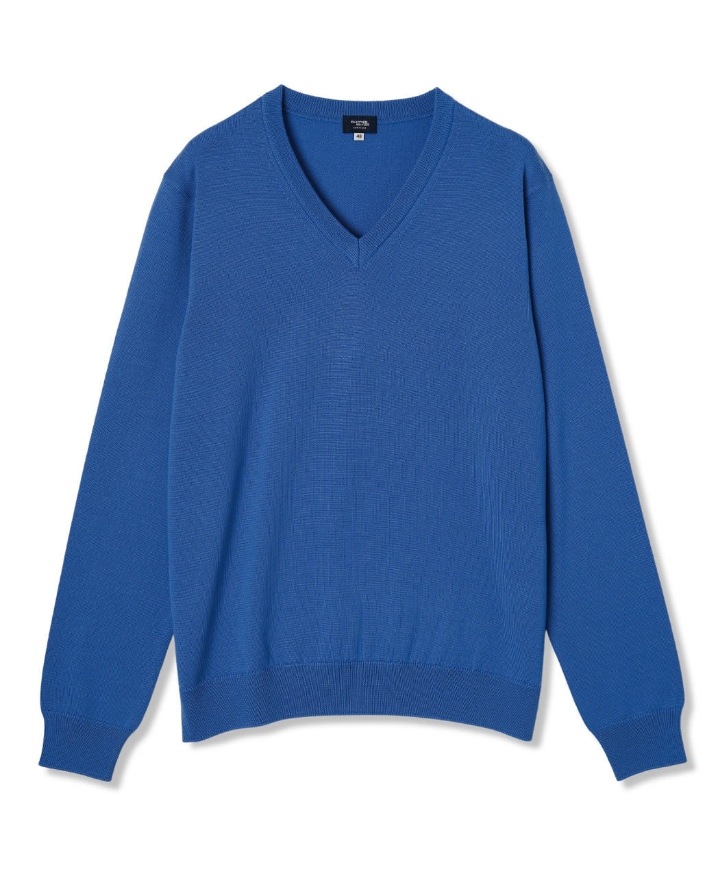 V-NECK KNIT SWEATER 12 Gauge Super Extra Fine Merino - Image 16