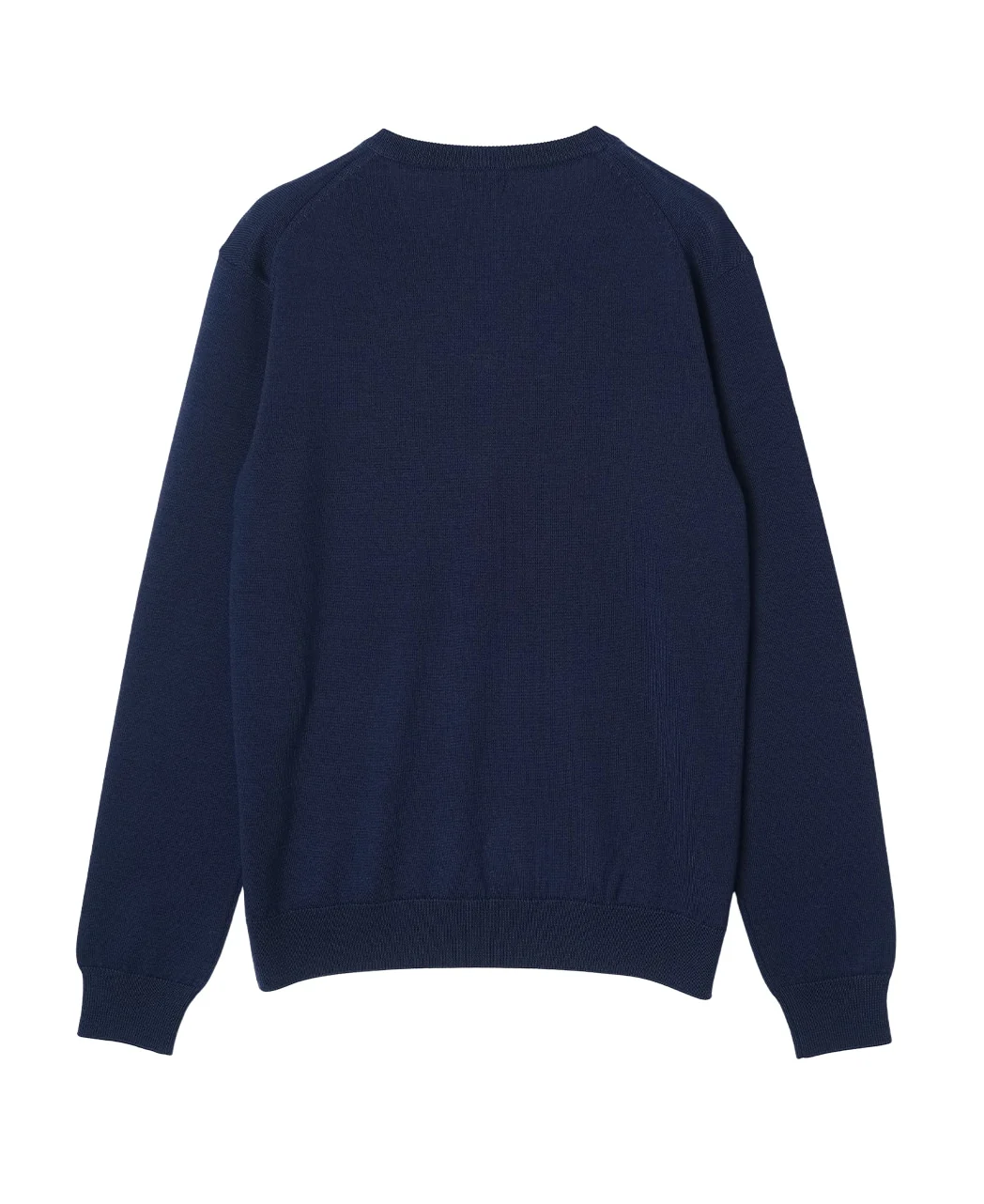 V-NECK KNIT SWEATER 12 Gauge Super Extra Fine Merino - Image 2