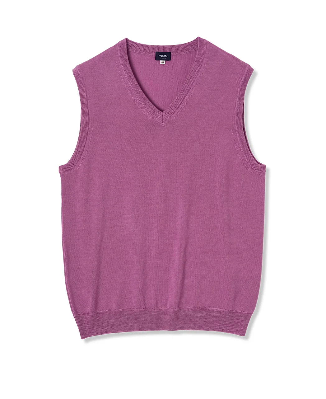 V-Neck Vest 12 Gauge Super Extra Fine Merino - Image 6