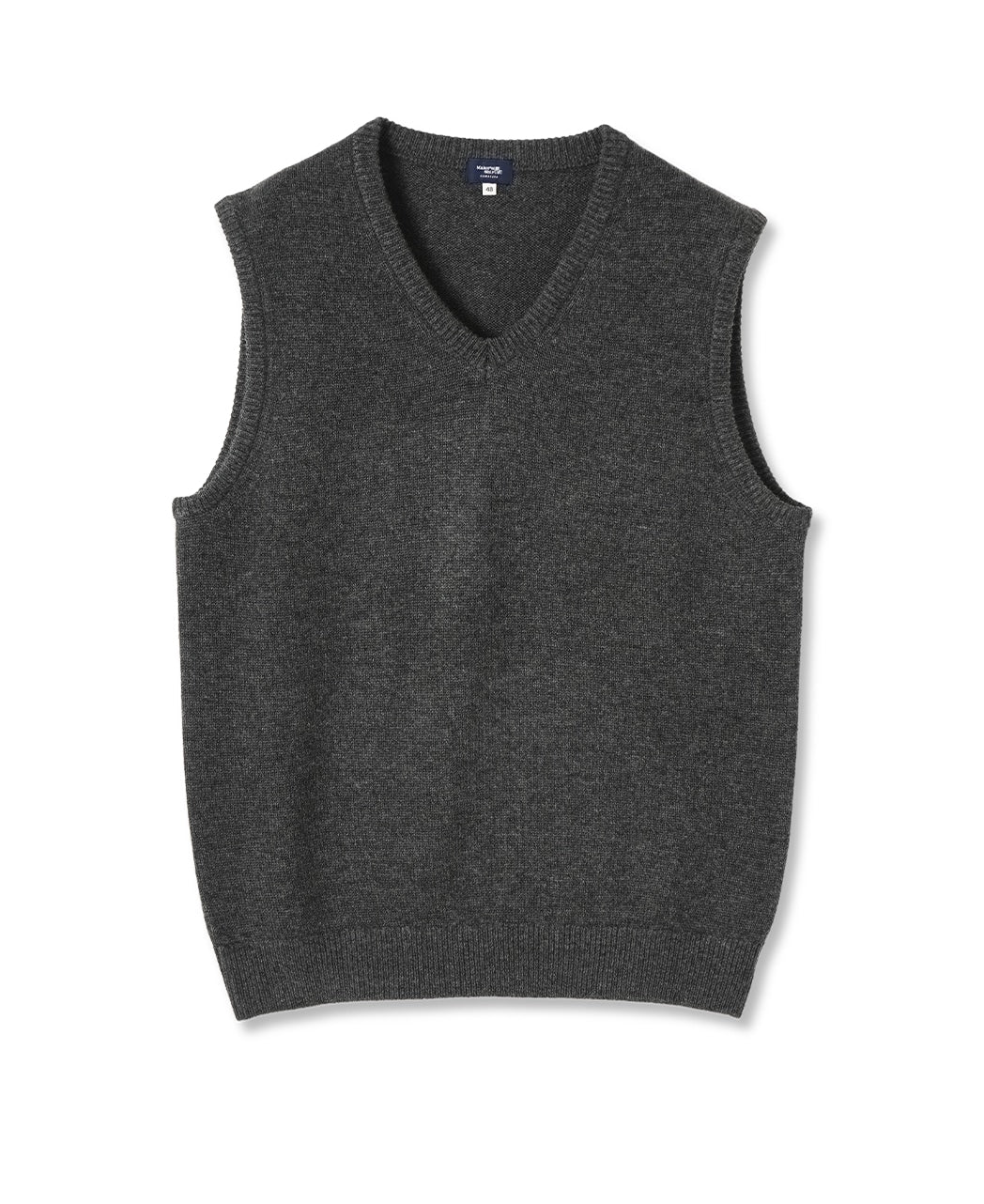 Cashmere V-Neck Vest - Image 15