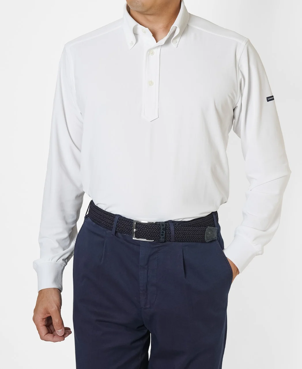 Long-Sleeve Golf Polo - Image 10