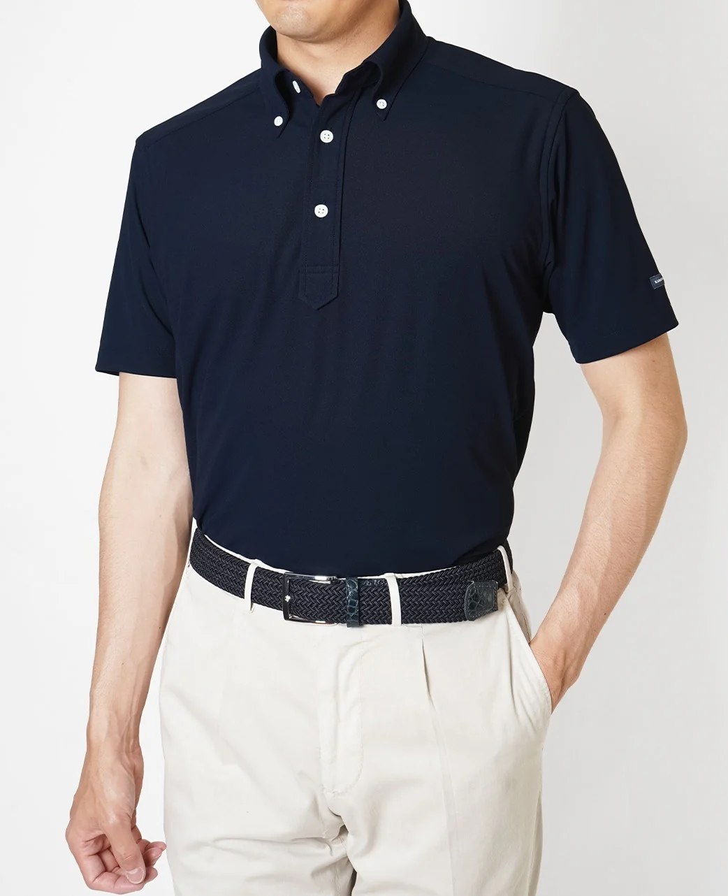 36-Gauge Knit Golf Polo Shirt - Image 16