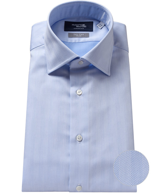 TOKYO SLIM FIT- Spread Herringbone J-TECH EASY CARE