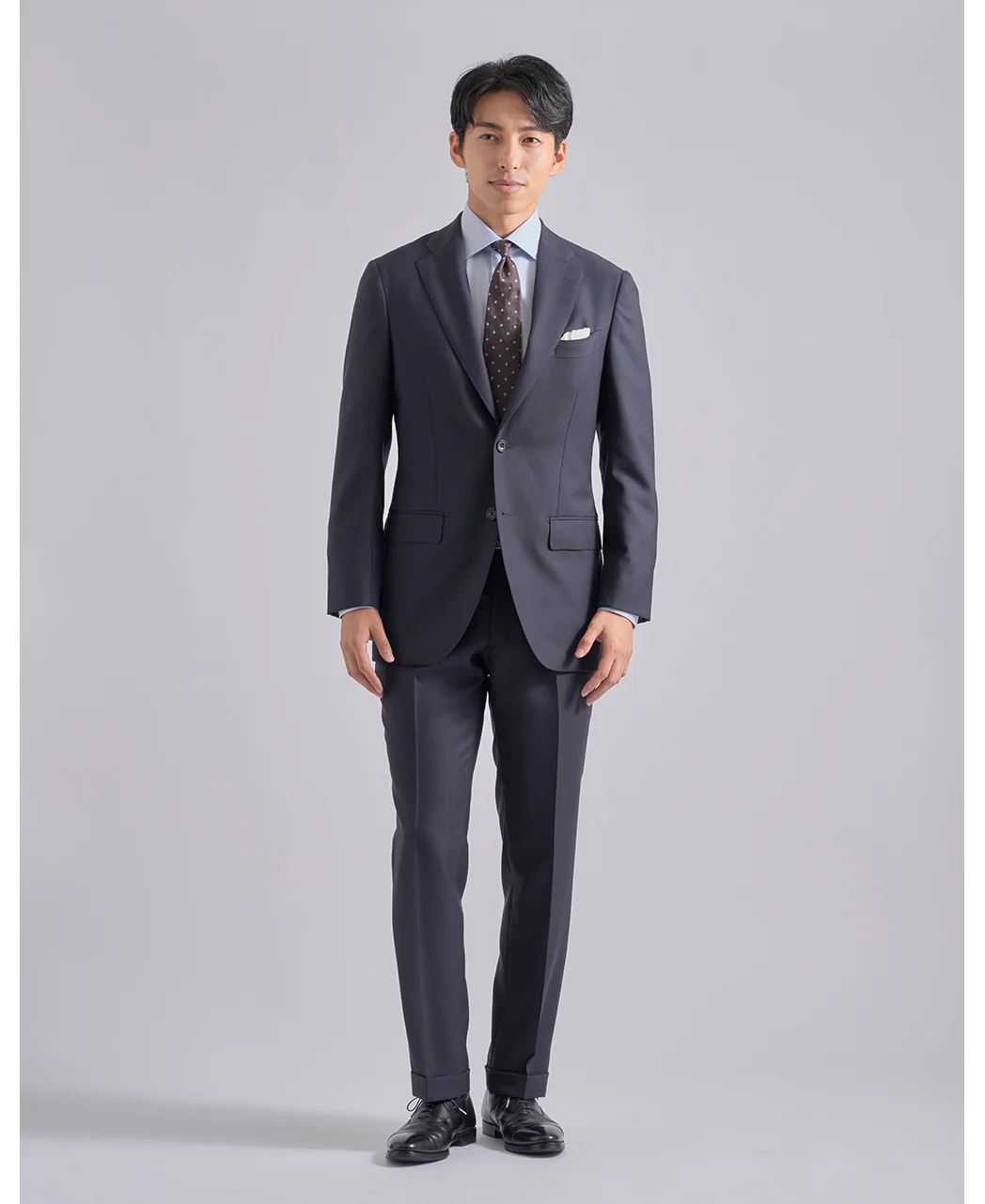 TOKYO SLIM FIT- Spread Herringbone J-TECH EASY CARE - Image 6