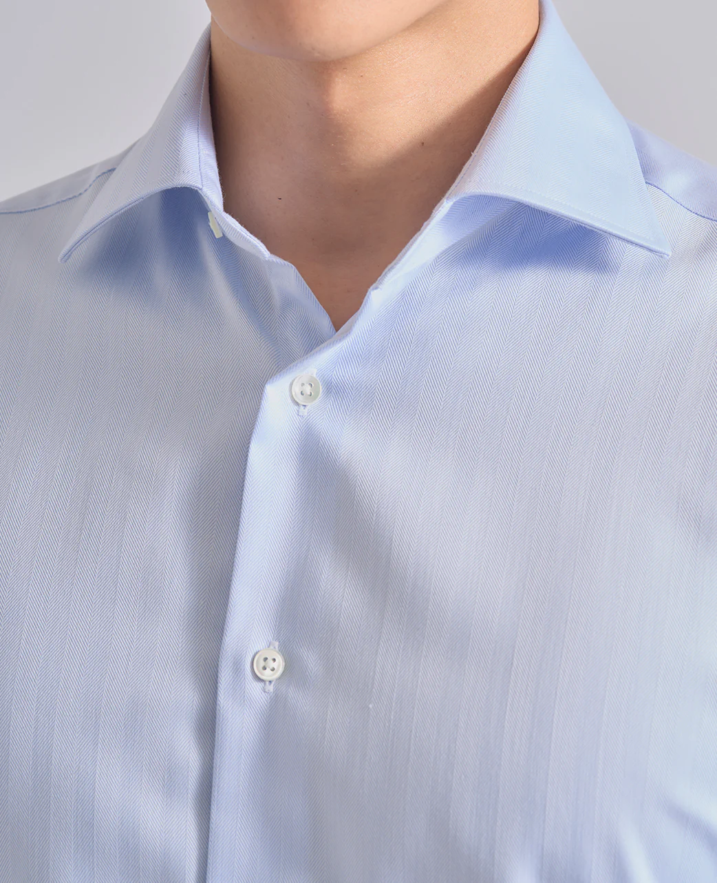 TOKYO SLIM FIT- Spread Herringbone J-TECH EASY CARE - Image 7