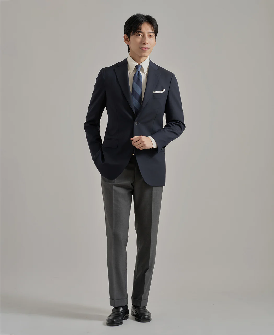 TOKYO SLIM FIT Button Down Flannel Oxford - Image 16