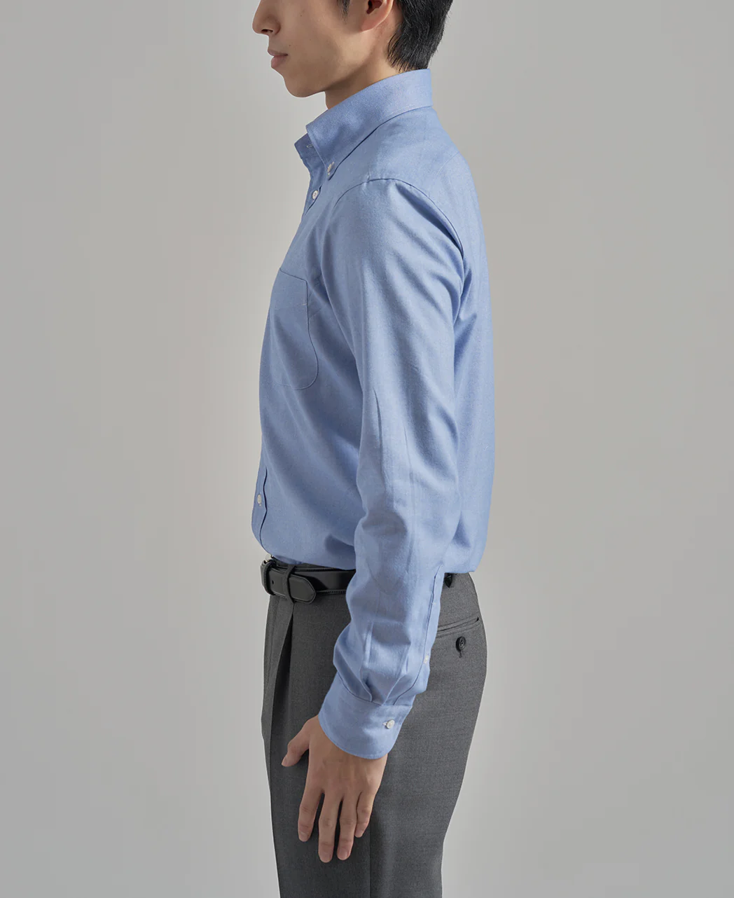 TOKYO SLIM FIT Button Down Flannel Oxford - Image 3