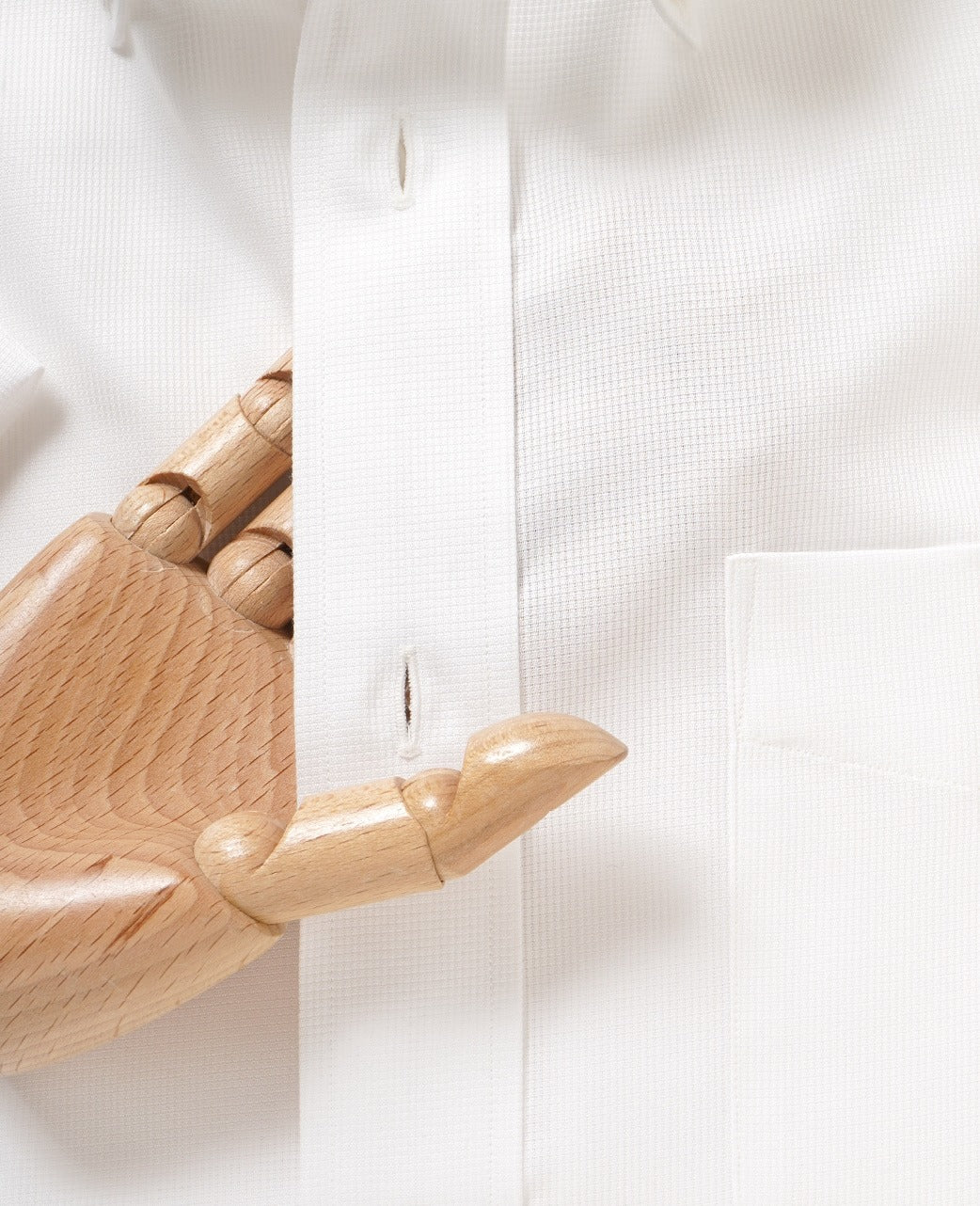 Short Sleeve Shirt - Button Down Panama J-Tech Easy Care - Image 4