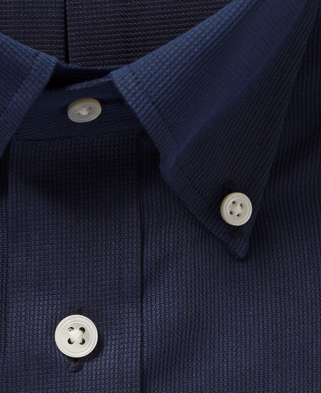 Short Sleeve Shirt - Button Down Panama J-Tech Easy Care - Image 7