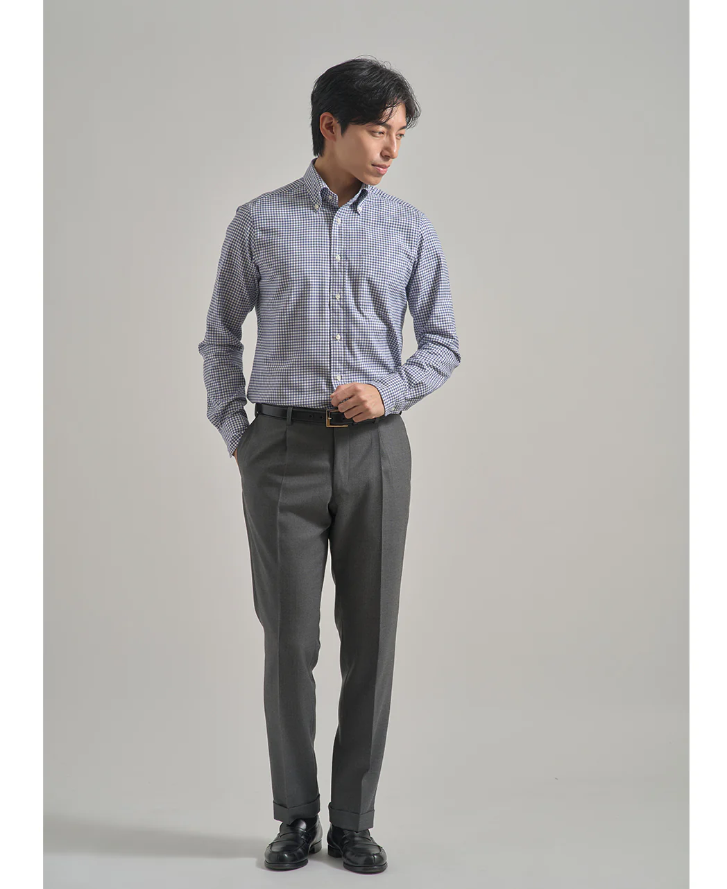TOKYO SLIM FIT - Button Down Flannel  Twill - Image 12
