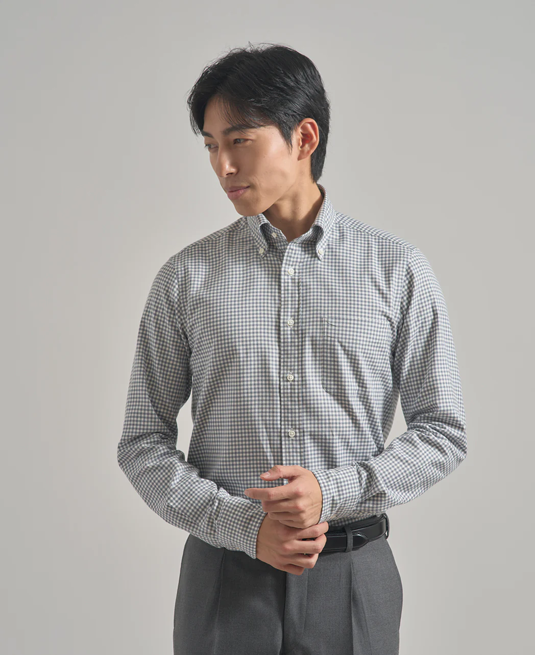 TOKYO SLIM FIT - Button Down Flannel  Twill - Image 2