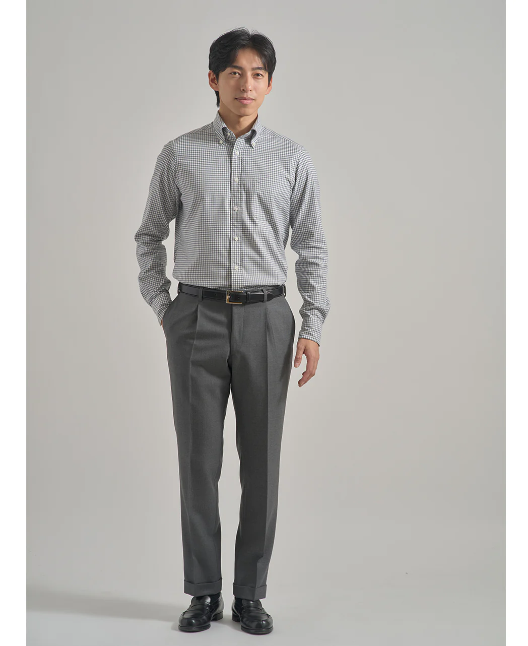 TOKYO SLIM FIT - Button Down Flannel  Twill - Image 6