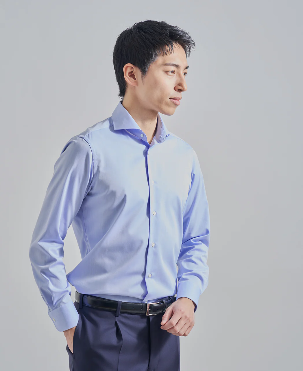 TOKYO SLIM FIT - Cutaway Twill J-Tech EASY CARE - Image 2