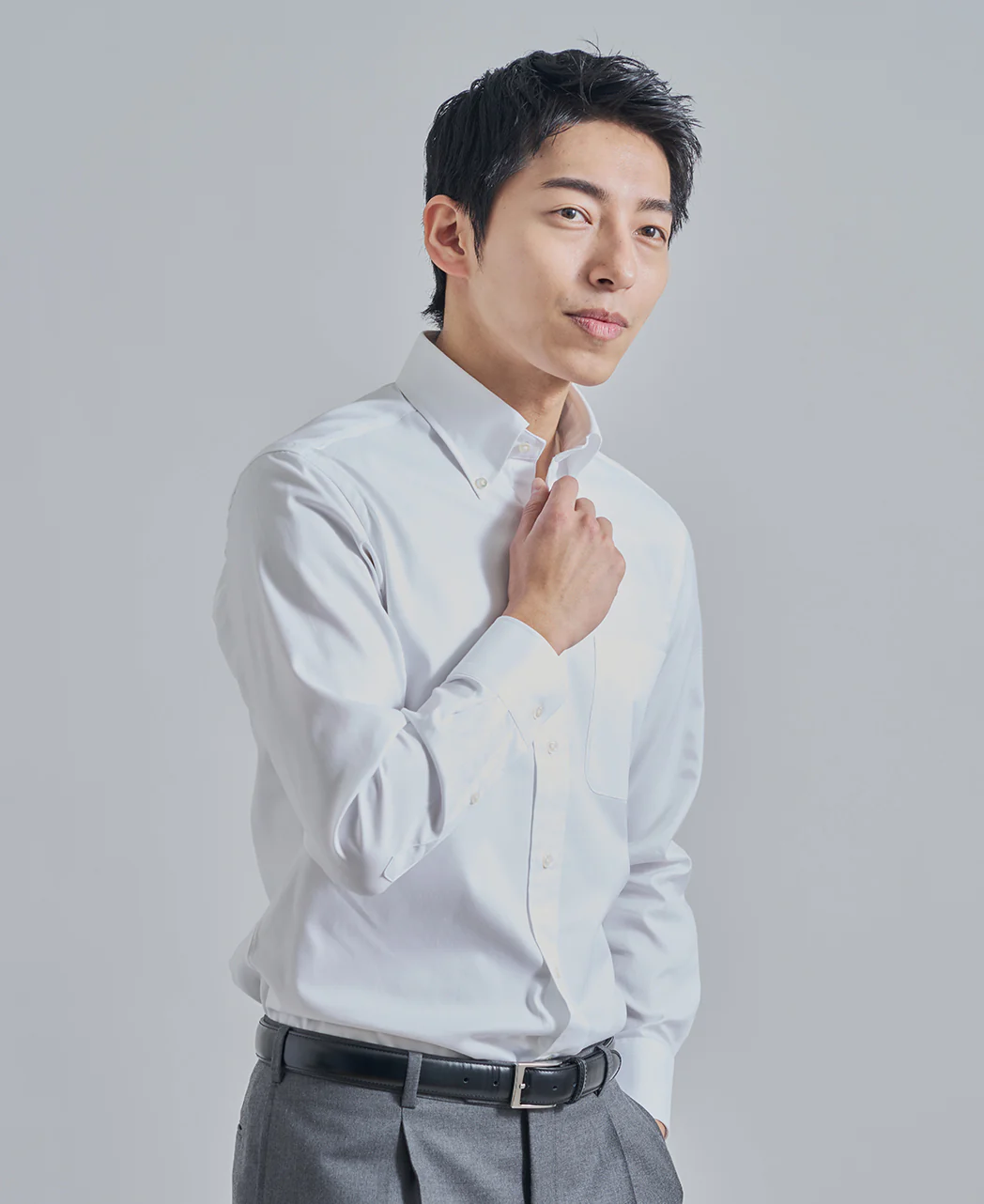 TOKYO SLIM FIT  Button Down Pinpoint Oxford - Image 2