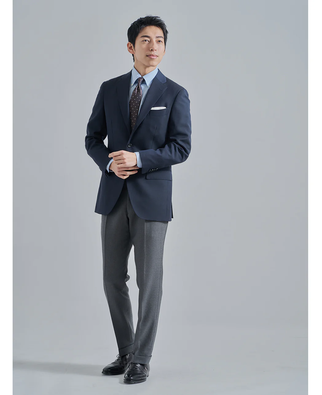 TOKYO SLIM FIT - Button Down Pinpoint Oxford - Image 5