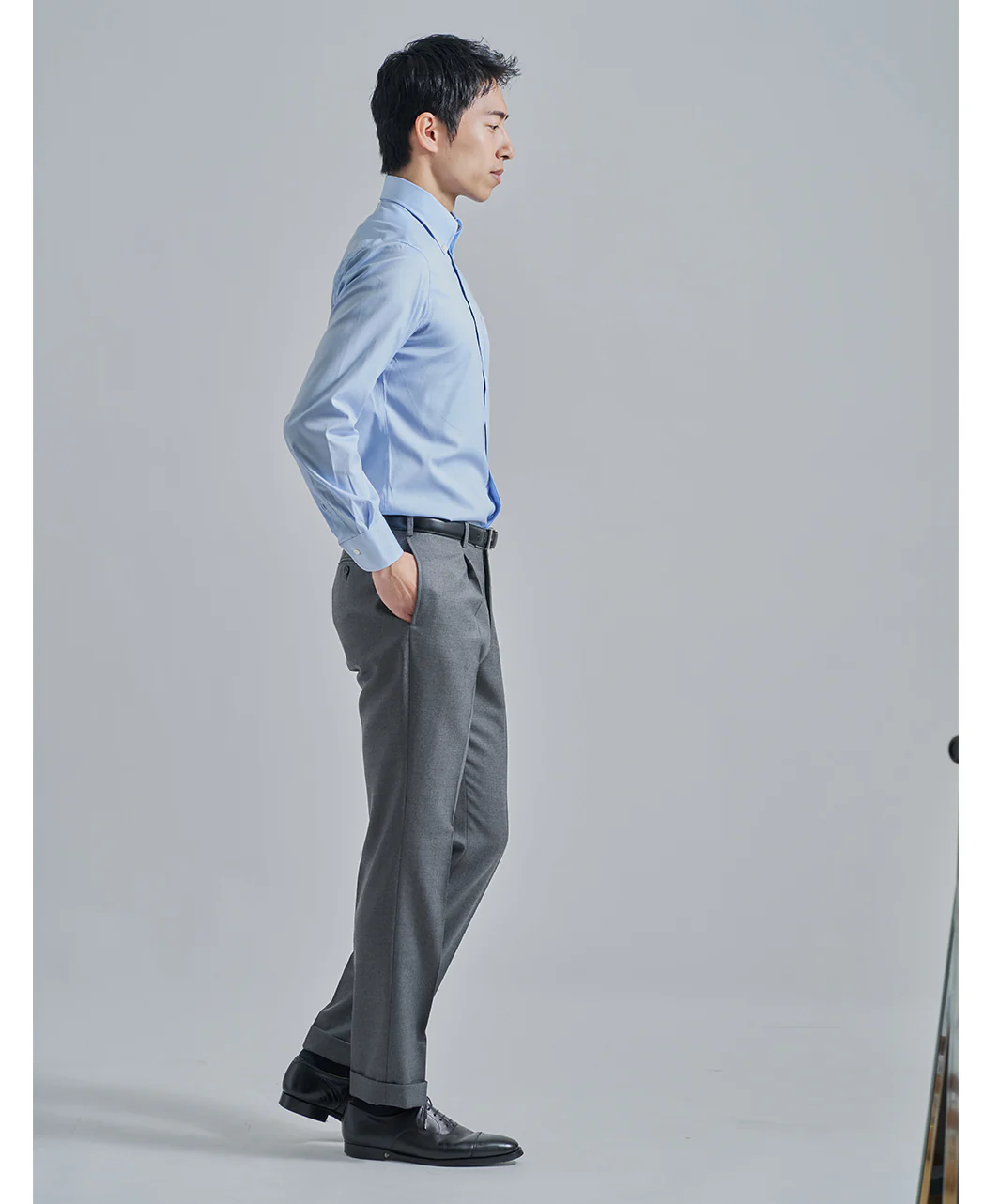 TOKYO SLIM FIT - Button Down Pinpoint Oxford - Image 6