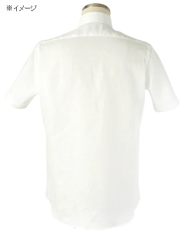 Short Sleeve Shirt - Button Down Linen - Image 4