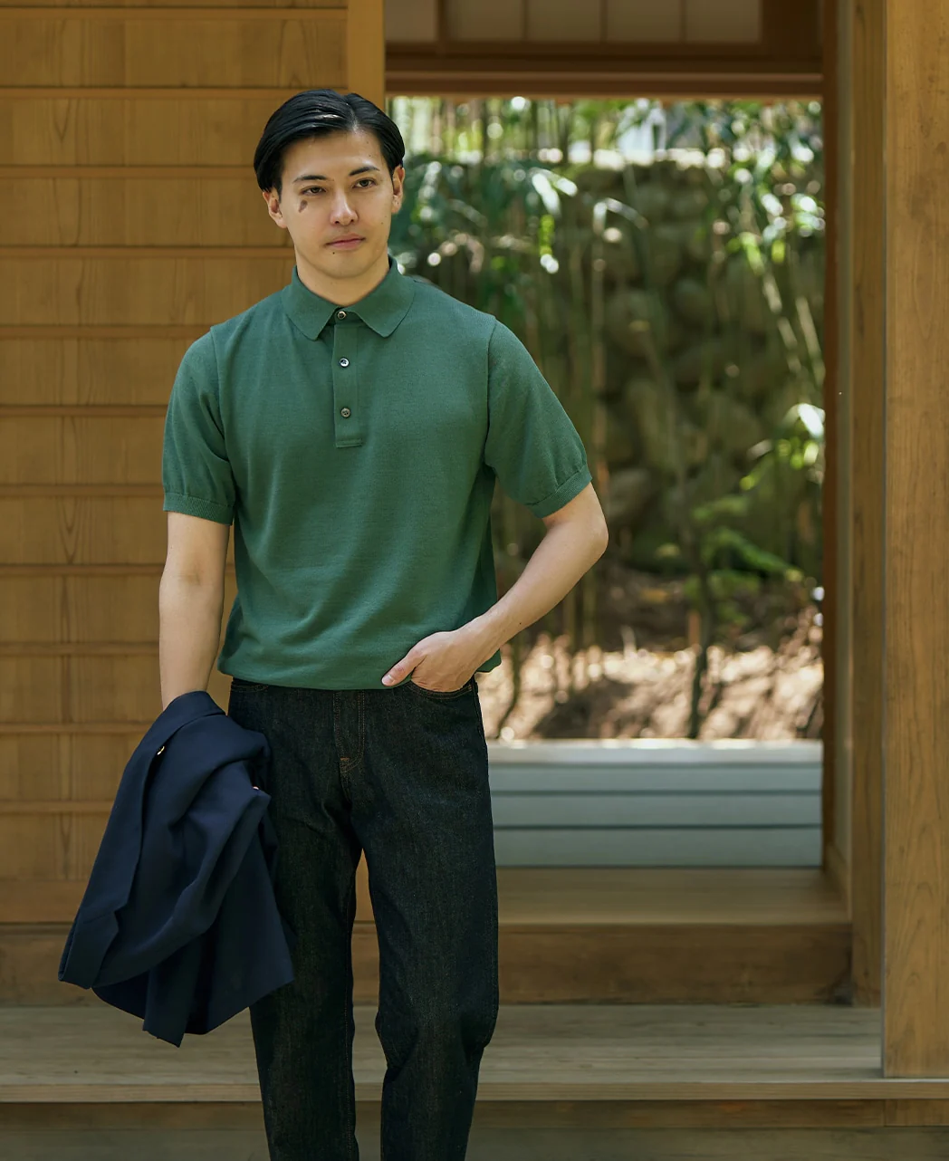 Ice Cotton Knit T-shirt MOONCASTLE - Image 2