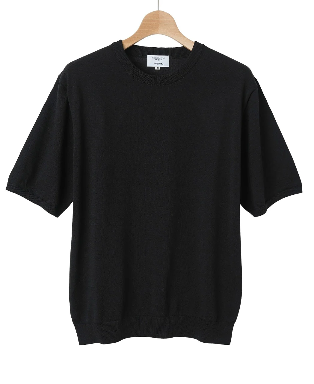Ice Cotton Knit T-Shirt MOONCASTLE - Image 12