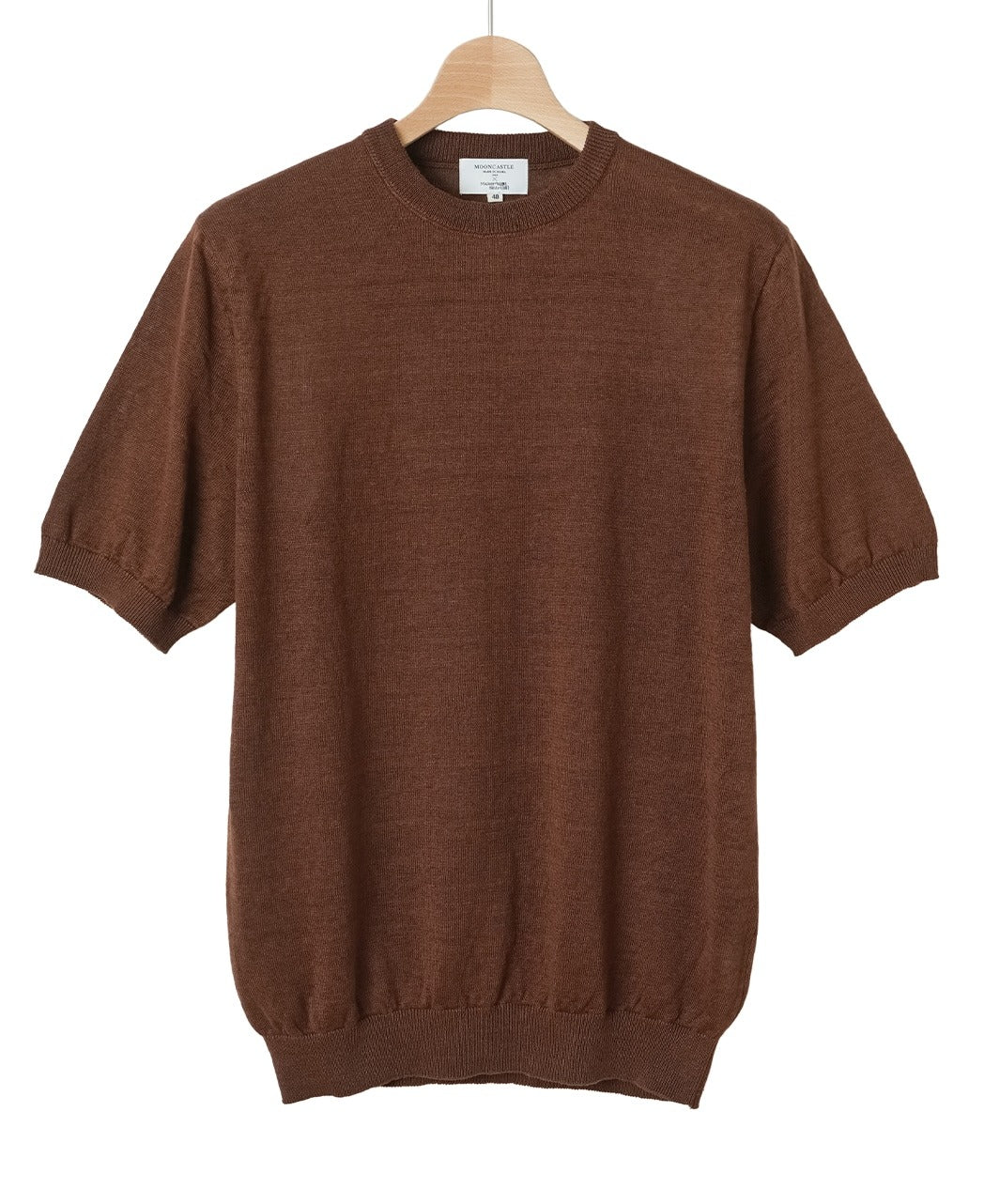 Linen Knit T-Shirt MOONCASTLE - Image 5