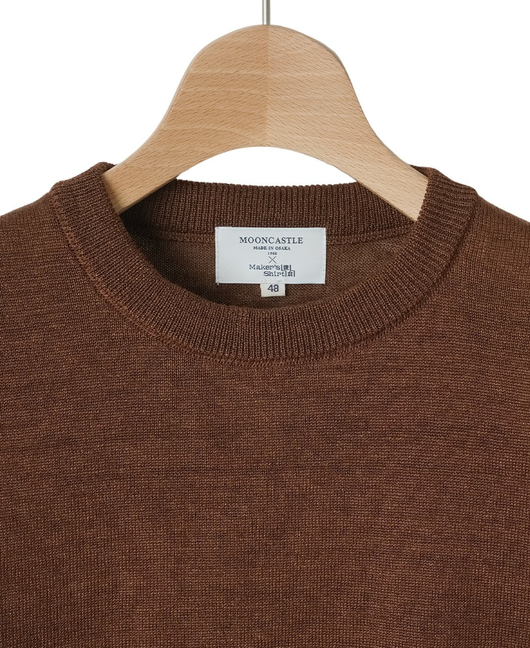 Linen Knit T-Shirt MOONCASTLE - Image 6