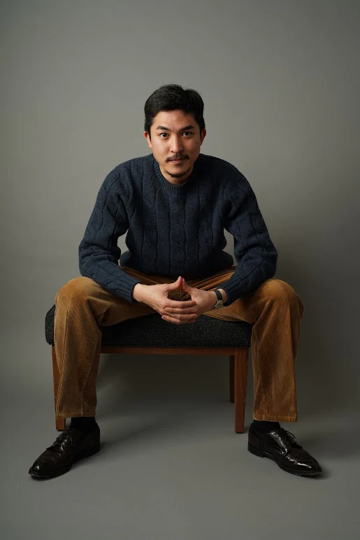 Wool Cashmere CREW NECK SWEATER 7 GAUGE - Image 6