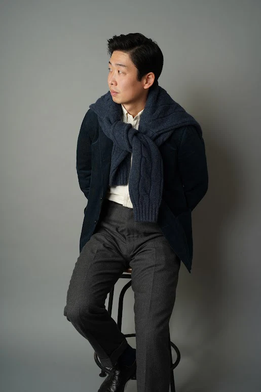 Wool Cashmere CREW NECK SWEATER 7 GAUGE - Image 7